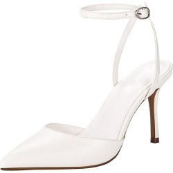 Closed Toe Slingback Heels Wedding High Stiletto Heel