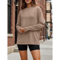 Womens Oversized Long Sleeve T Shirts