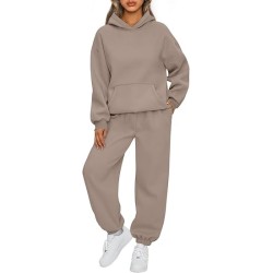 Womens 2 Piece Outfits Lounge Hoodie Sweatsuit Sets